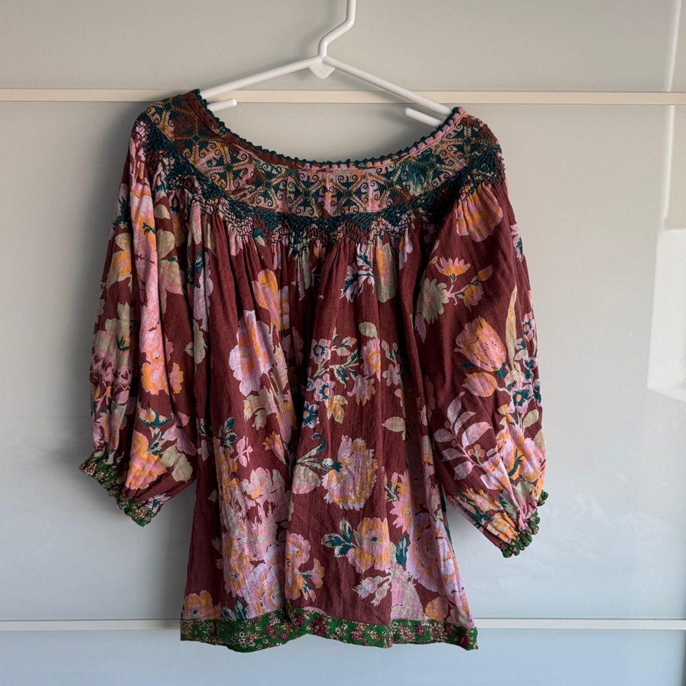 Boniour diary Floral Kids Blouse - Multicolor